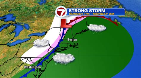 Nasty storm moves in Sunday